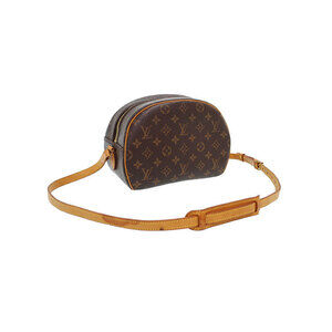 Louis Vuitton Monogram Leather Blois Shoulder Bag Brown